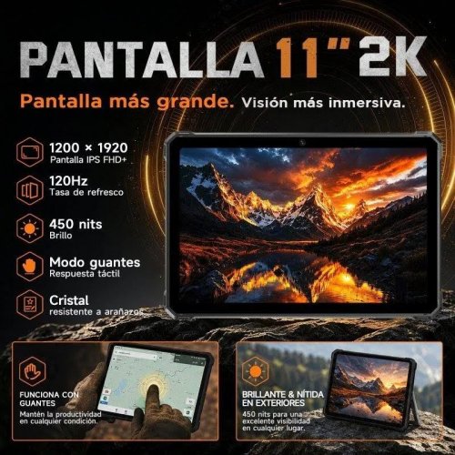 Tablet Rugtake T5 Pro WiFi + 5G 11