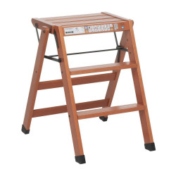 Taburete - escalera Tialzo Foppapedretti Nogal