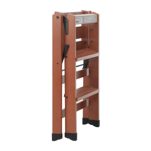 Taburete - escalera Tialzo Foppapedretti Nogal