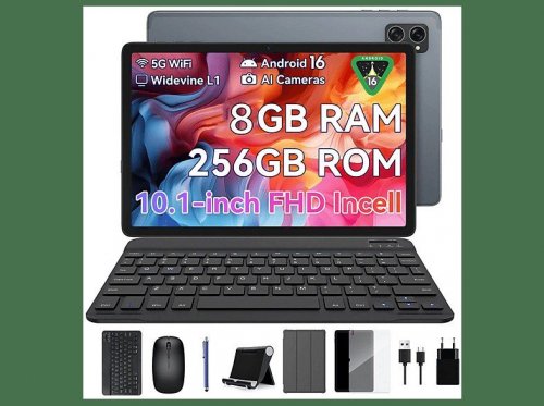 TABWEE T20, 256 GB, Gris, 10,1 