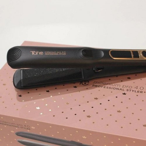Tahe Plancha Millenium Pro 4.0 styling profesional con placas de turmalina