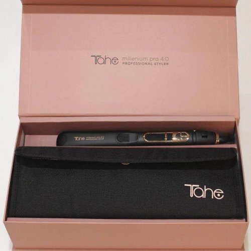 Tahe Plancha Millenium Pro 4.0 styling profesional con placas de turmalina