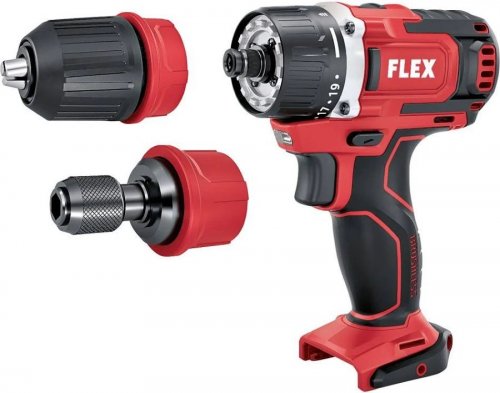 Taladro atornillador a batería FLEX DD 2G 12-EC 12 V 58 Nm sin baterías