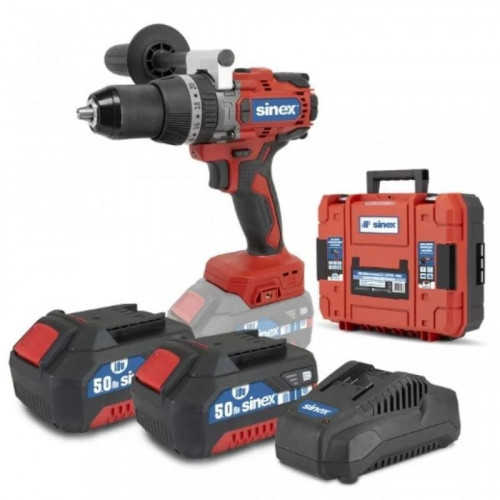 Taladro atornillador percutor a batería 80 Nm. TB 80-25 SINEX