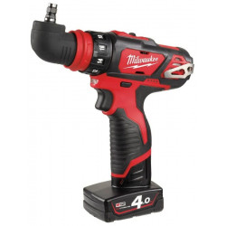 Taladro atornillador subcompacto Milwaukee M12 BDDXKIT-202C