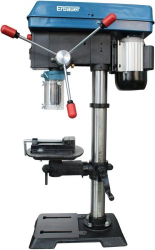 Taladro columna 750 w 12 velocidades erbauer