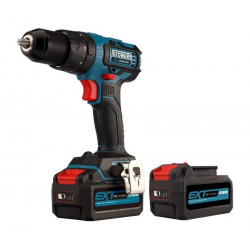 Taladro percutor 18 V brushless 2 baterías 4 ah Erbauer