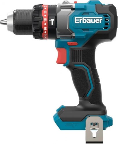 Taladro percutor 18v elite 150nm y atornillador impacto 18v elite 210nm brushless 2x4ah erbauer
