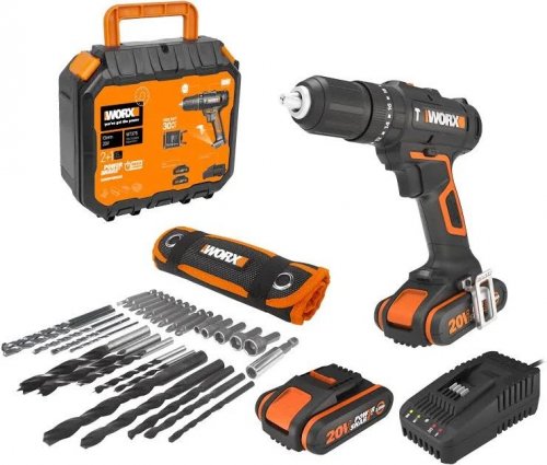 Taladro percutor 20v worx WX370