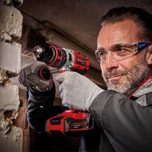 Taladro percutor a batería einhell 18v brushless