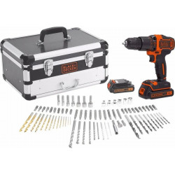 Taladro Percutor Black & Decker BDC718AS2F