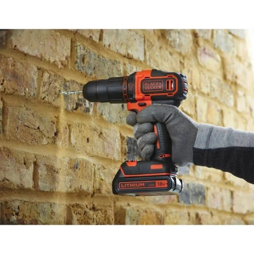 Taladro Percutor Black & Decker BDC718AS2F