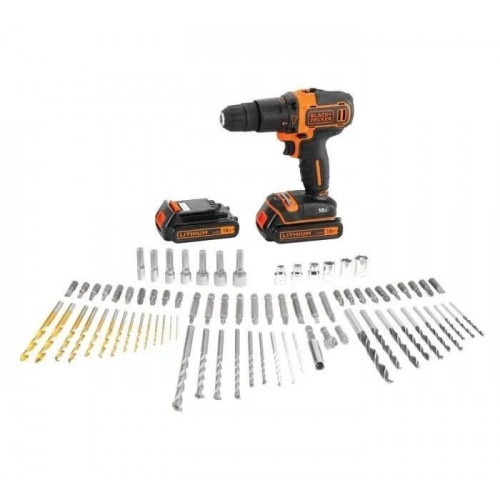 Taladro Percutor Black & Decker BDC718AS2F