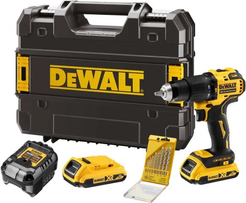 Taladro percutor brushless DeWalt xr 18v li-ion + 2 baterías