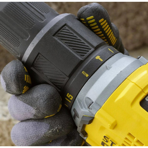 Taladro Percutor BRUSHLESS Stanley fatmax sfmcd715d2f con 2 baterías