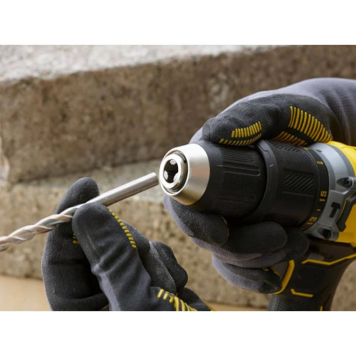 Taladro Percutor BRUSHLESS Stanley fatmax sfmcd715d2f con 2 baterías