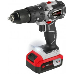 Taladro Percutor Brushless worgrip 20v 1 Batería 4.0ah