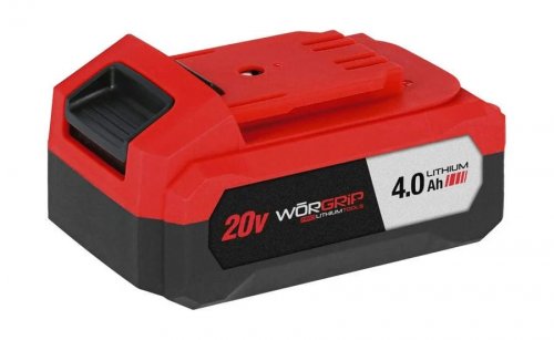 Taladro Percutor Brushless worgrip 20v 1 Batería 4.0ah