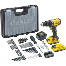 Taladro percutor Kit Brushless V20 LI-ION 18v+set