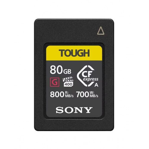 Tarjeta de memoria Sony Compact Flash Express Tough 80 GB, Clase A Negro