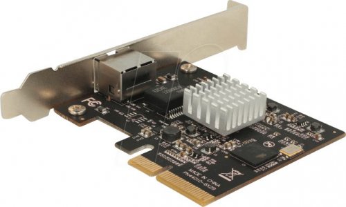 Tarjeta de red, PCI Express, 10 Gigabit Ethernet, 1 RJ45