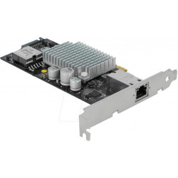 Tarjeta de red, PCI Express, 10 Gigabit Ethernet, 1x RJ45, PoE+