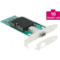 Tarjeta de red, PCI Express, 1x 10 Gigabit LAN, 1x SFP+