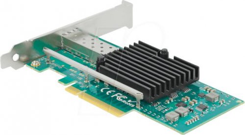 Tarjeta de red, PCI Express, 1x 10 Gigabit LAN, 1x SFP+