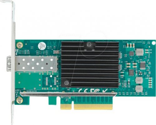 Tarjeta de red, PCI Express, 1x 10 Gigabit LAN, 1x SFP+