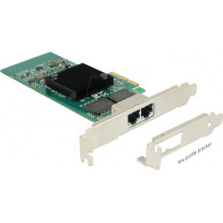 Tarjeta de red, PCI Express, 2 Gigabit Ethernet