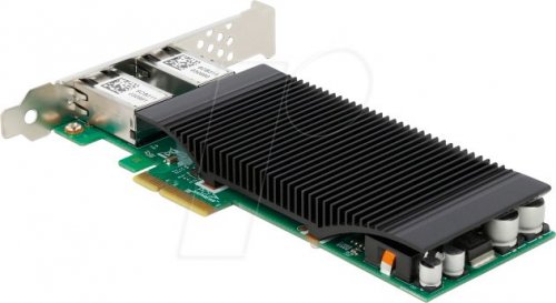 Tarjeta de red, PCI Express, Gigabit Ethernet, 2x RJ45