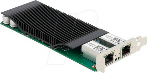 Tarjeta de red, PCI Express, Gigabit Ethernet, 2x RJ45