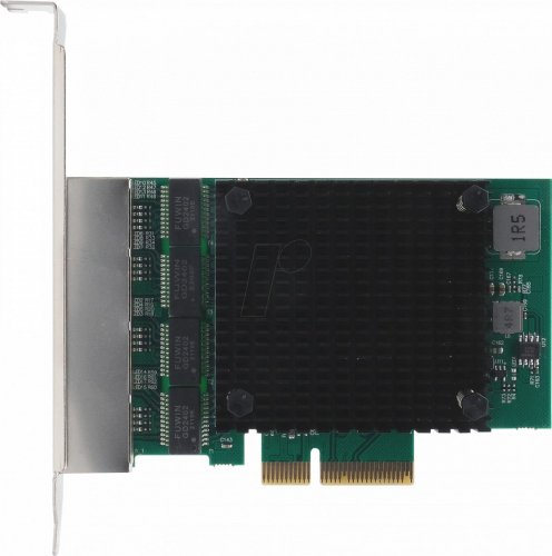 Tarjeta de red, PCIe, 2,5 Gigabit Ethernet, 4x RJ45