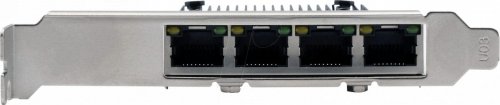 Tarjeta de red, PCIe, 2,5 Gigabit Ethernet, 4x RJ45