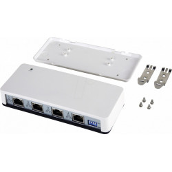 Tarjeta de red, USB 3.0, Gigabit Ethernet, 4x RJ45