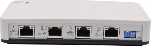 Tarjeta de red, USB 3.0, Gigabit Ethernet, 4x RJ45