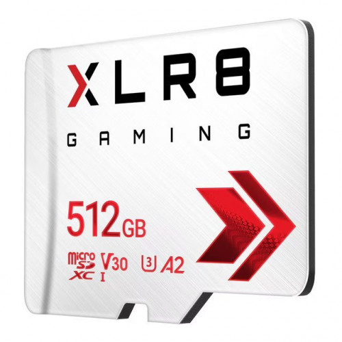 Tarjeta Gaming MicroSD PNY XLR8 512GB Blanco