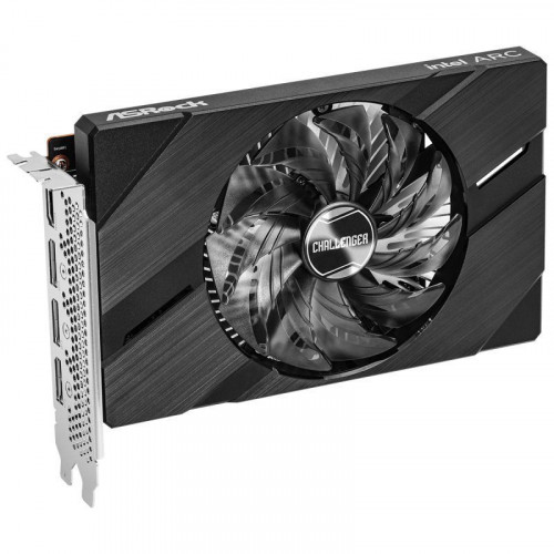 Tarjeta Gráfica Asrock Arc A380 Challenger OC 6GB GDDR6 Mini ITX alto rendimiento