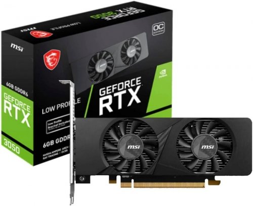 Tarjeta Gráfica MSI GeForce RTX 3050 LP E 6G OC
