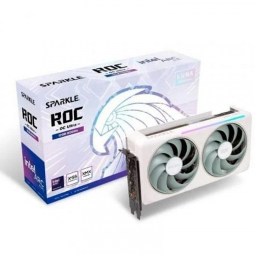Tarjeta Gráfica Sparkle Intel Arc B580 ROC Luna OC Ultra 12GB GDDR6 ARGB