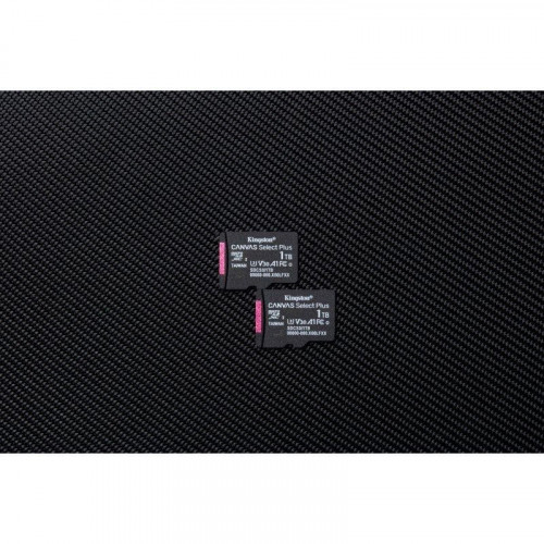Tarjeta MicroSD Kingston Canvas Select Plus 1TB Clase 10 UHS-I V30 A1 150MB/s Negra