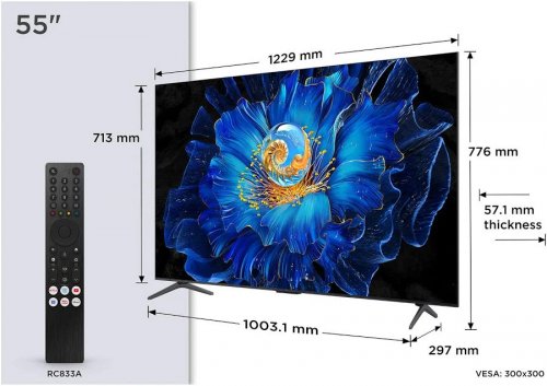TCL C69ks Televisor 4k Ultra Hd Smart TV Wifi Metálico