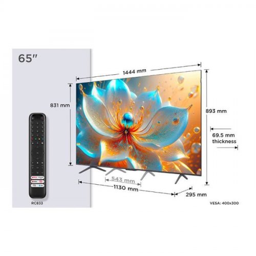 TCL Smart Tv QLED 65