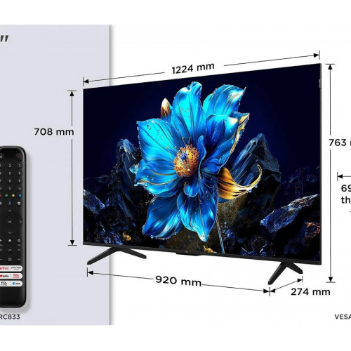 TCL Televisor Smart TV QLED 4K