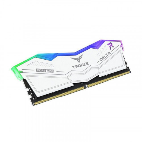 Team Group Delta White RGB DDR5 6000MHz 32GB 2x16GB CL30 Dual AMD EXPO e Intel XMP Blanco