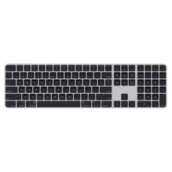 Teclado Apple Magic Keyboard con touch ID y teclado numérico negro Negro
