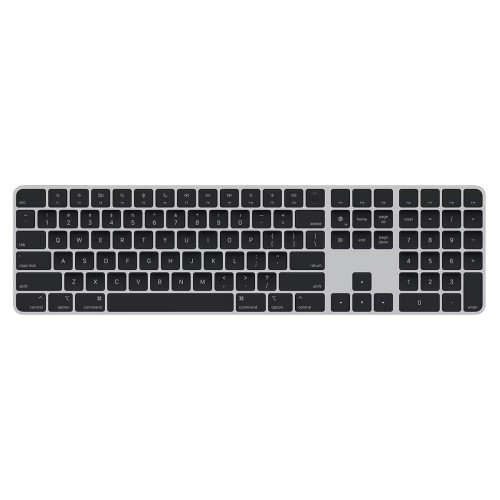 Teclado Apple Magic Keyboard con touch ID y teclado numérico negro Negro