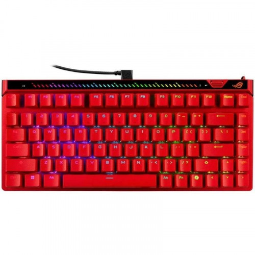 Teclado Asus ROG Falchion Ace 75 HE Hall Effect Magnético rojo con panel táctil