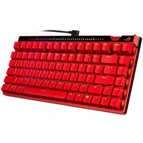 Teclado Asus ROG Falchion Ace 75 HE Hall Effect Magnético rojo con panel táctil