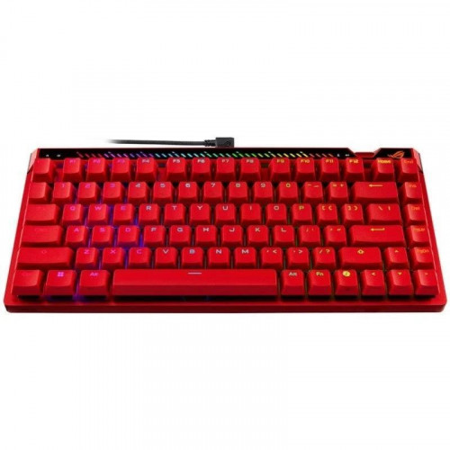 Teclado Asus ROG Falchion Ace 75 HE Hall Effect Magnético rojo con panel táctil